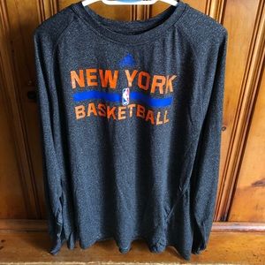 Adidas ClimaLite New York Knicks Long Sleeve Shirt